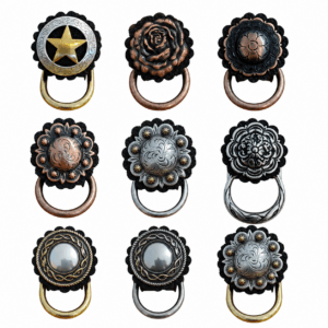 Saddle Concho Set