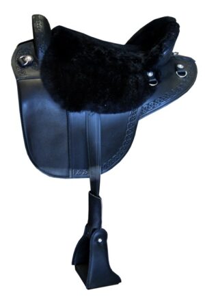 Western Black Mohair Cinch - Specialized Saddles