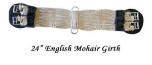 24" English Mohair Girth