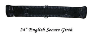 24" English Secure Girth