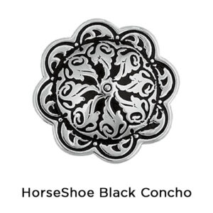 HSHW (Horseshoe Hardware) Black Concho