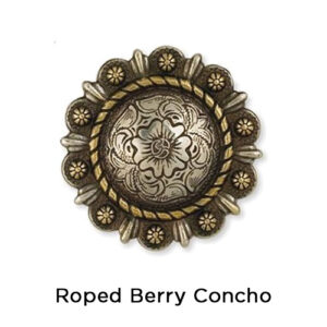Roped Berry Concho