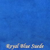 Royal Blue Suede
