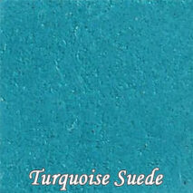 Turquoise Suede
