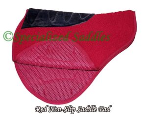 Red non-slip lining