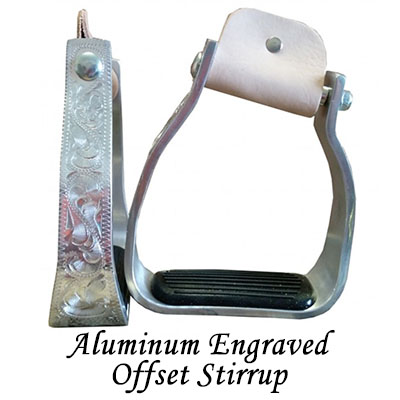 Aluminum Engraved Offset Stirrups