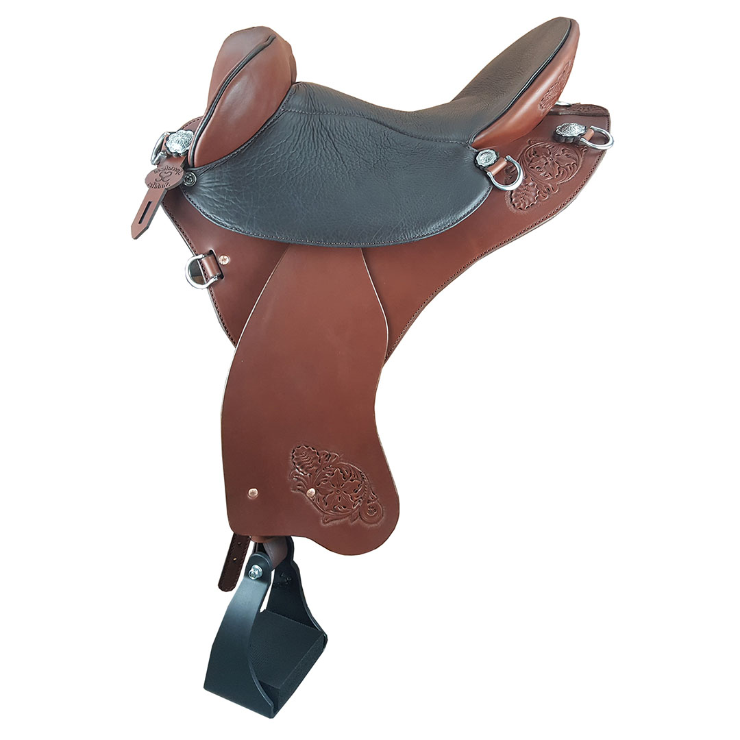 Western Black Mohair Cinch - Specialized Saddles