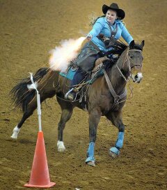 Amanda Rodgers at the world championship