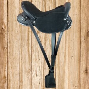 ultralight, black, black suede seat