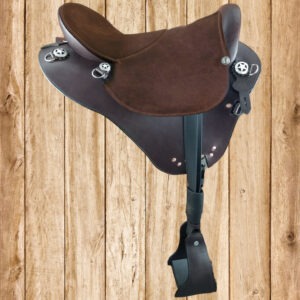 eurolight, mahogany, chocolate suede seat